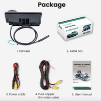 GreenYi 170° AHD 1080P Car Rear View Camera for Audi A3 8P A6 C6 A1 Q7 A4 B7 B6 S5 A6L Q5