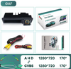 GreenYi 170° AHD 1080P Car Rear View Camera for Audi A3 8P A6 C6 A1 Q7 A4 B7 B6 S5 A6L Q5