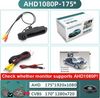 GreenYi 170 Degree 1920 x 1080P AHD Trunk Handle Car Rear View Camera For Ford Focus 3 MK3 C MAX
