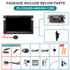 Carplay 7'' Android 14 For VW Passat Sharan Lupo Transporter T5 Seat Alhambra Skoda Superb Peugeot 307 2 din