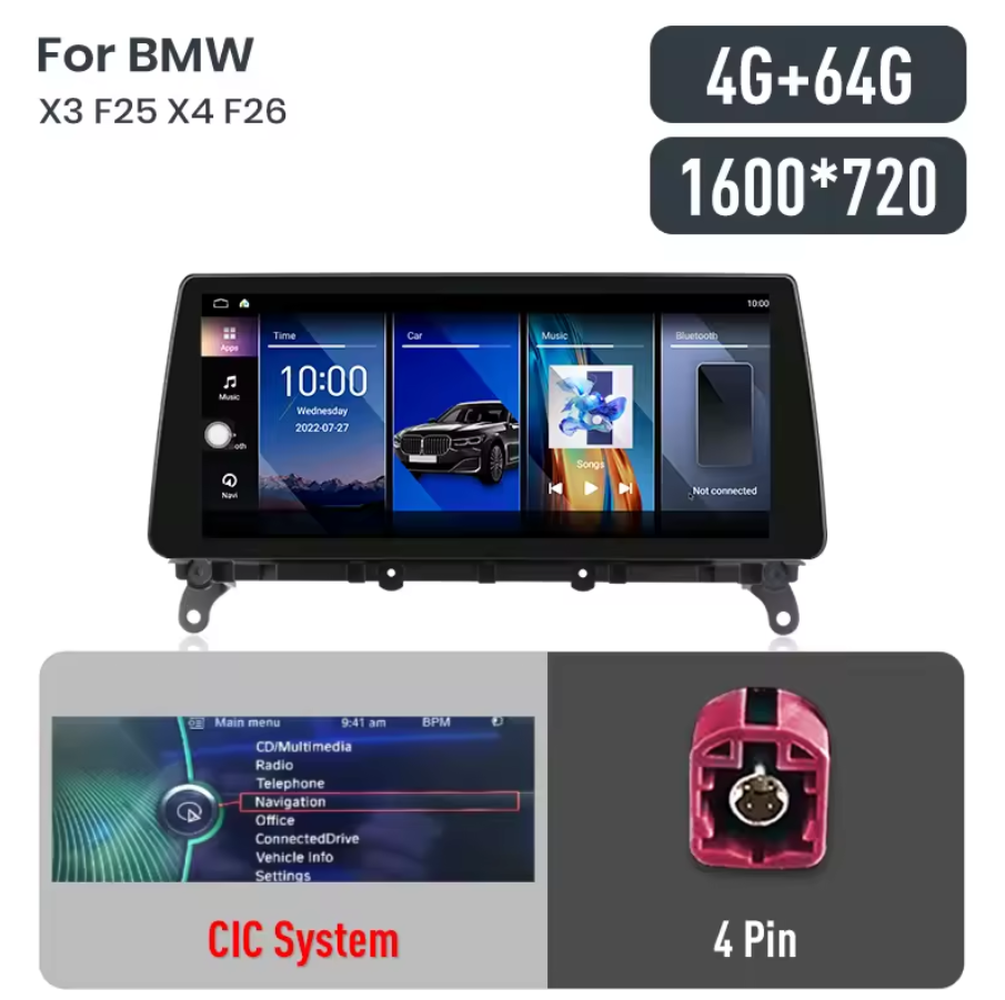 X3 F25, X4 F26 2011-2017