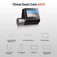 70mai Smart Dash Cam Pro Plus A510S