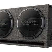 Pioneer AKTIIVISUBWOOFER 2x30 cm 3000W TS-WX1220AH