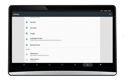 12.5'' Touch Screen Headrest Monitor