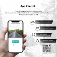 9.35''  70mai Mirror Car Recorder Stream Media Car DVR