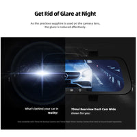 9.35''  70mai Mirror Car Recorder Stream Media Car DVR