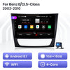 Junsun V1 Android 10.0 CarPlay Car Radio Multimedia Video Player Auto Stereo GPS For Mercedes Benz W211 2002-2010 2 din dvd
