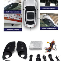 3D Car Cam Around View 360 Camera  For Toyota Land Cruiser 150, Land Cruiser 2000