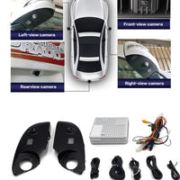 3D Car Cam Around View 360 Camera  For Toyota Land Cruiser 150, Land Cruiser 2000