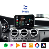 Wireless Carplay, Android Auto box For benz C-Class W205/GLC-Class X253/V-Class W446 2015-2021 NTG 5.0