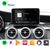Wireless Carplay, Android Auto box For benz C-Class W205/GLC-Class X253/V-Class W446 2015-2021 NTG 5.0